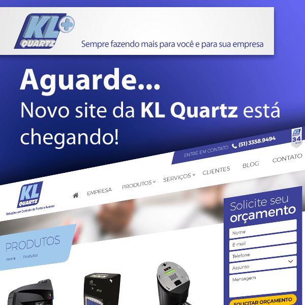 Novo Site da KL Quartz está no ar